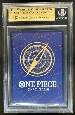 2022 One Piece OP03 Pre-Release Tournament Winner Monkey D Luffy #P-036 BGS 10 - Image 2