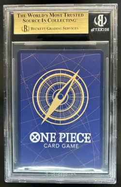 2024 One Piece Two Legends Monkey D Luffy Alt Art Treasure Rare OP07-109 BGS 9.5 - Image 2