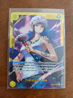 Trafalgar Law EB03-062 SEC NM Foil Secret Rare One Piece Canadian Seller! - Image 1