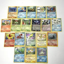 Ex Era Pokemon Card Lot 19 Rare / 8 Holo Vintage Emerald Deoxys Jolteon Vaporeon - Image 1