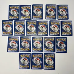 Ex Era Pokemon Card Lot 19 Rare / 8 Holo Vintage Emerald Deoxys Jolteon Vaporeon - Image 2