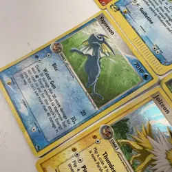 Ex Era Pokemon Card Lot 19 Rare / 8 Holo Vintage Emerald Deoxys Jolteon Vaporeon - Image 5
