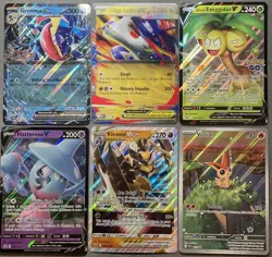 JUMBO Pokemon Cards Lot Mega Latias Greninja Victini Exeggutor Kleavor Hatterne - Image 1