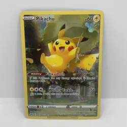 Pokemon TCG Crown Zenith Galarian Gallery Pikachu Card GG30/GG70 - Image 1