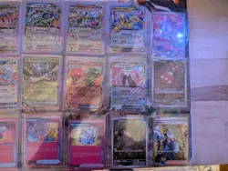 Pokemon TCG Scarlet and Violet Surging Sparks 24 Card Lot UR, IR, ASR, DR- NM - Image 3
