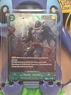 Hody Jones OP06-035 SR Alt Art One Piece Card Wings of the Captain MINT - Image 2