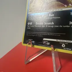 Stunky 76/100 Stormfront Common Pokemon Card reverse holo - Image 2