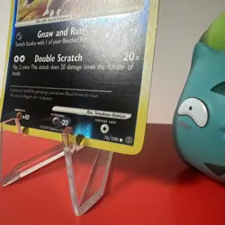 Stunky 76/100 Stormfront Common Pokemon Card reverse holo - Image 3