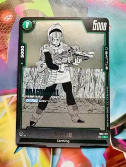 Bulma FB03-071 Alt Art Foil Manga Booster 02 Dragon Ball Super Card Game | NM - Image 1