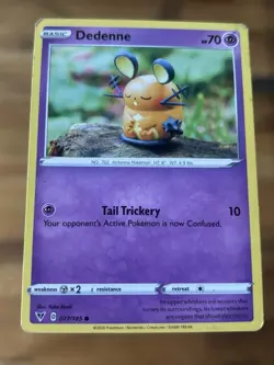 Dedenne - 077/185 - Common MP Pokemon Card Buy 2 Get 1 Free - Image 1