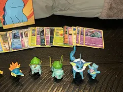 Pokemon Lot 40+ Cards, 2 Sealed Packs, 7 Figures – Starter Bundle - Image 4