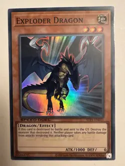 Yugioh! Speed Duel Super Rare Exploder Dragon- STP5-EN011 - Image 1