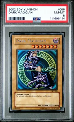 Dark Magician SDY-006 Starter Deck: Yugi Unlimited|Unlimited Edition PSA 8 - Image 1