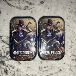 2X One Piece TCG - Sabo Mini Tin Vol.2 English 2 Packs Of OP 13 & Promo - Image 3