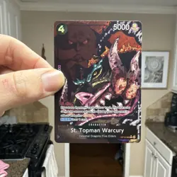 One Piece TCG St. Topman Warcury OP13-089 Alternate Art Alt English NM - Image 1