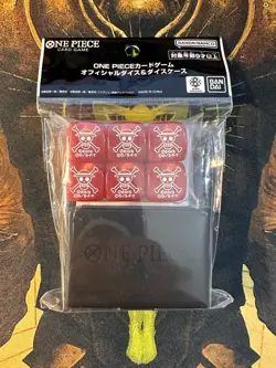 One Piece TCG Official Dice and Case Brand New Sealed - Image 1