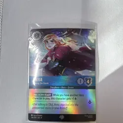 Frozen Anna - Braving the Storm Foil 218/204 Disney Lorcana Fabled - Image 1