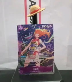 Nami OP09-070 Premium Card Collection Vol.4 One Piece Gengar Nami English AA - Image 1