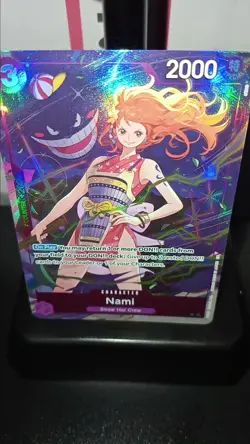 Nami OP09-070 Premium Card Collection Vol.4 One Piece Gengar Nami English AA - Image 2