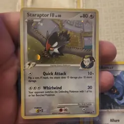 Pokemon Staraptor FB Basic Holo 80 HP Supreme Victors Quick Attack Card - Image 1