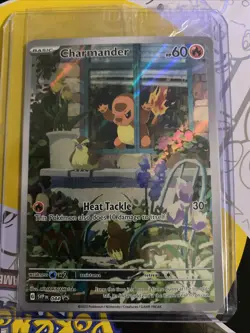 Pokemon TCG Obsidian Flames Charmander Center ETB Promo SVP044 Sealed Card - Image 1
