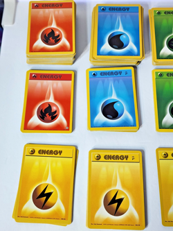 Pokemon Vintage 283 Energy Card Lot - Base Set/2, Neo Genesis, Gym Challenge - Image 2