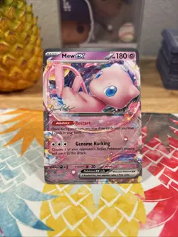 Pokemon Mew EX TCG Card 46/124 2024 World Championships - Image 1