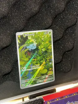 Bulbasaur Holo Card 166/165 Scarlet & Violet 151 Series Near Mint/Mint Condition - Image 1