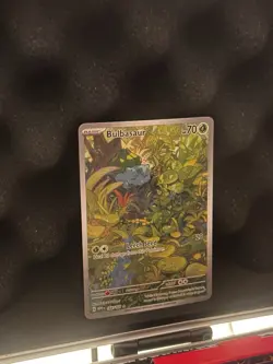 Bulbasaur Holo Card 166/165 Scarlet & Violet 151 Series Near Mint/Mint Condition - Image 3