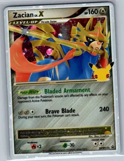 Zacian LV. X - SWSH135 SWSH: Sword & Shield Promo Cards - Pokemon Card - NM - Image 1