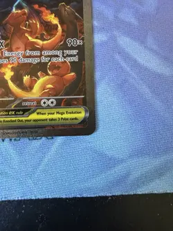 Pokemon Mega Charizard X EX 125/094 PFL Holo Rare Mega Evolution Card Fresh Pull - Image 4