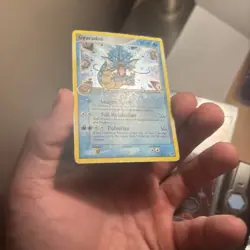 Pokemon Gyarados TCG Holo Rare 8/107 Deoxys 2005 Card Heavily Played See Photos! - Image 3
