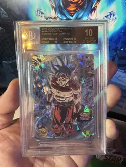 Ultra Instinct Son Goku Super Dragon Ball Heroes SEC Card UM1-SEC SDBH 2018 - Image 1