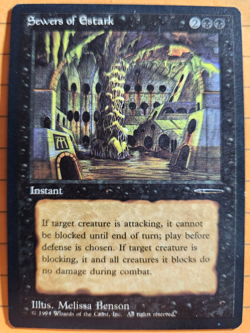 MTG -Sewers of Estark - Promo - EX/NM - Image 1