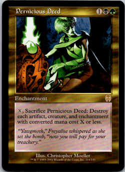 Pernicious Deed R Apocalypse 114 NM - Image 1