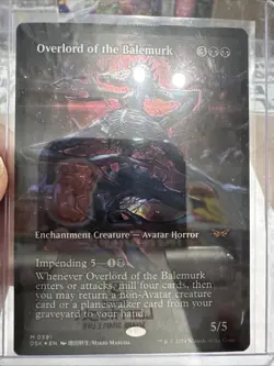MTG: Overlord of the Balemurk (Showcase) (Foil): Duskmourn: House of Horror (LP) - Image 1