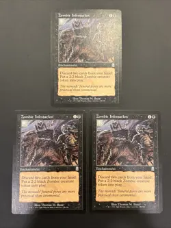3x Zombie Infestation - Odyssey: #170, Mtg Magic: The Gathering Nm UP - Image 1