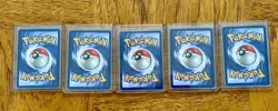 Pokemon TCG - NM Team Rocket 1st Edition- 5 Cards In Soft Sleeve & Top Loader - Image 2