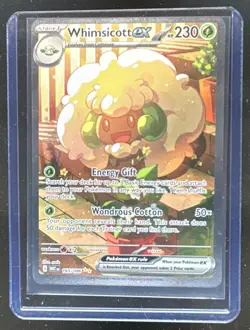 2025 Pokemon White Flare Whimsicott ex Special Illustration Rare #165/086 - Image 1