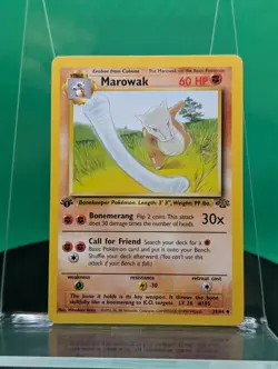 Marowak 39/64 1st Edition Jungle Set Uncommon 1999 English Pokemon WoTC - Image 1