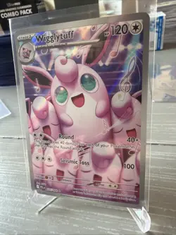 Wigglytuff Illustration Rare 105/094 Phantasmal Flames POKEMON TCG - Image 2