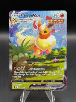 Flareon VMAX SWSH180 SWSH: Sword & Shield Promo Cards Holo Pokemon TCG - Image 1