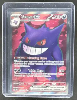 2024 Pokemon Temporal Forces Gengar ex #193/162 - Image 1