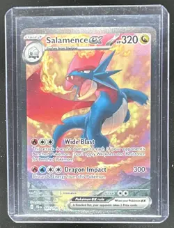 2025 Pokemon Journey Together Salamence ex #187/159 - Image 1