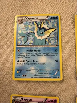 Pokemon Partial Eeveelution Set Black & White Promo BW87 - BW89, BW91, BW92 Holo - Image 2