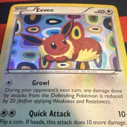 Pokemon Eevee Promo BW94 Black & White Holo Basic HP60 2013 - Image 4