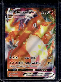 2020 Pokemon SWSH Darkness Ablaze Charizard VMAX #020/189 - Image 1