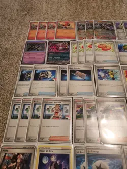 Ceruledge ex Deck - Custom Pokemon Deck Tournament Ready Dragon Shield Sleeves - Image 2