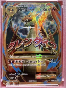 2016 POKEMON XY EVOLUTIONS #101 FULL ART/M CHARIZARD EX PSA 10 - Image 3
