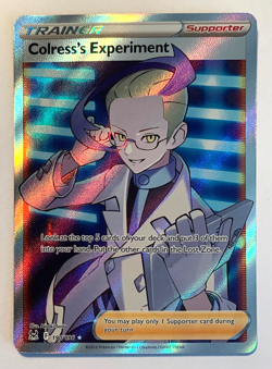 Pokemon Lost Origin - COLRESS'S EXPERIMENT TRAINER - 190/196 - NM/M! - Image 1